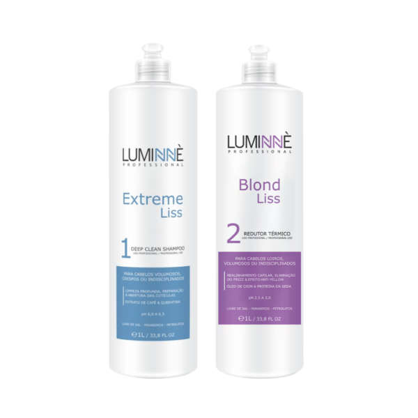 Kit Progressiva Blond Liss Shampoo Redutor T Rmico L Luminn