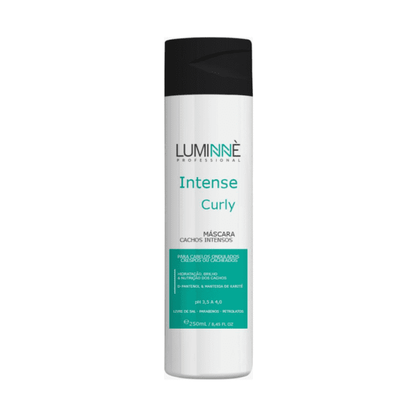 MÁSCARA INTENSE CURLY 250g - LUMINNÈ PROFESSIONAL